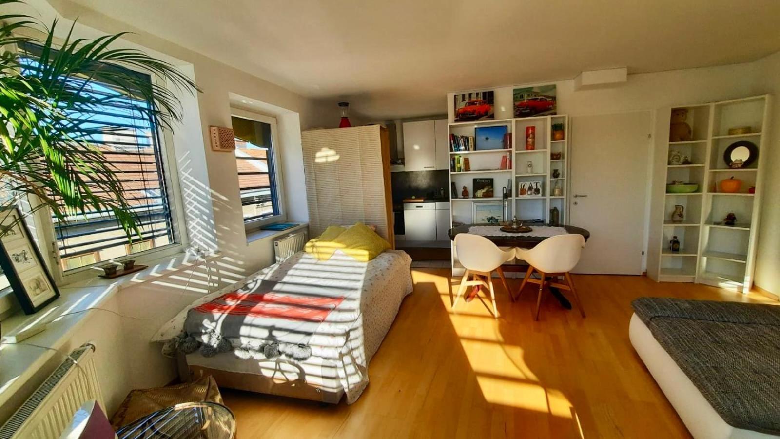 Apartment Charming Flat On Top Floor With Great View Wien