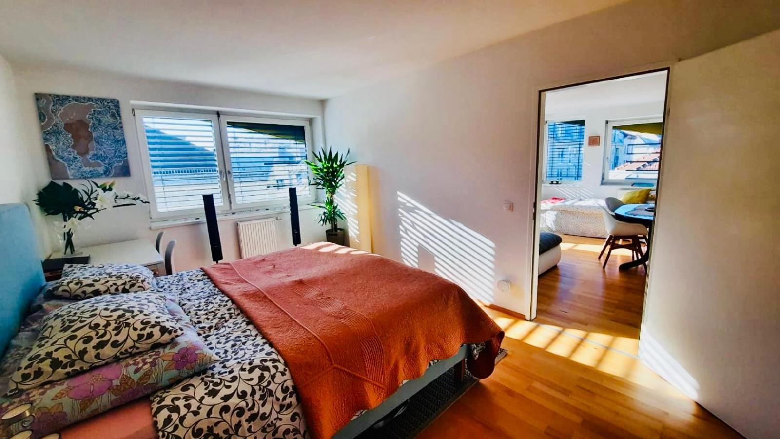 Charming Flat On Top Floor With Great View